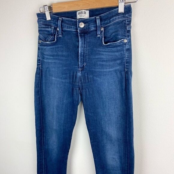 AGOLDE Sophie Mid-Rise Crop Jeans - Picture 4 of 9